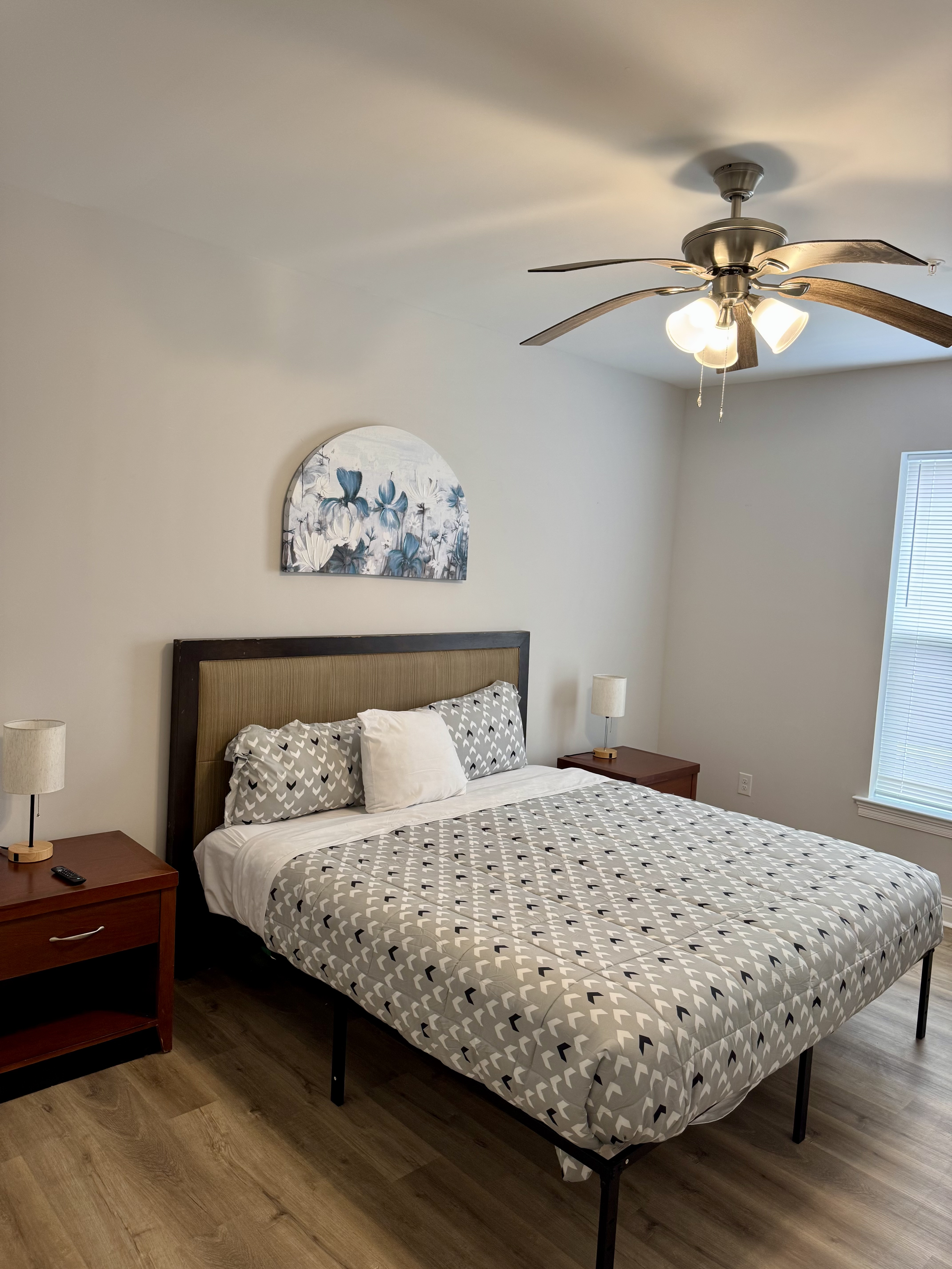 Furnished bedroom